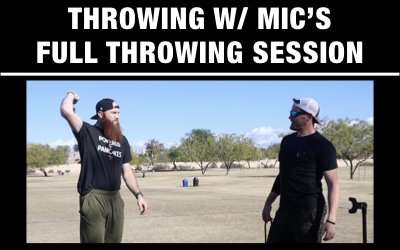 Throwing Session w/ Kevin Munson