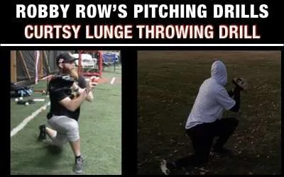 Curtsy Lunge Throwing Drill